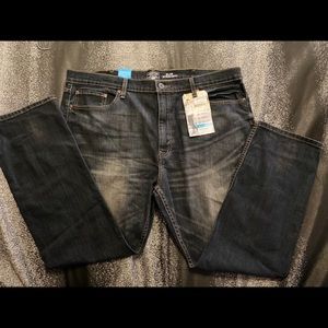 men’s slim straight jeans